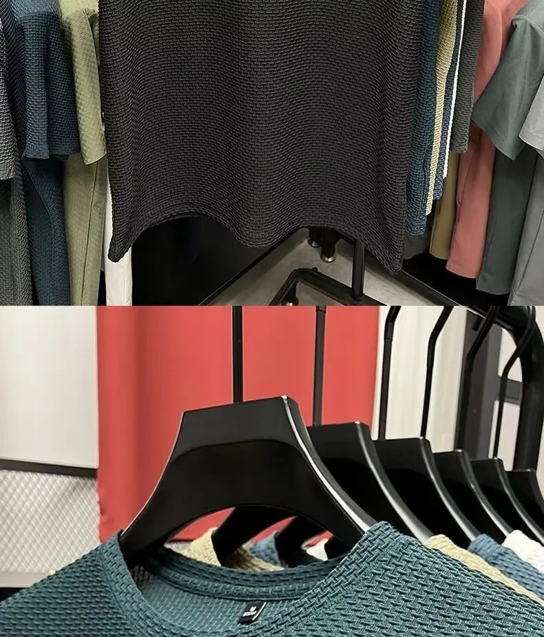 Bamboo Mesh Ice Silk T-shirt